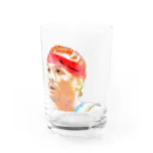 NBA Timesのバスケグッズ広場のThe Answerシリーズ　（ヘッドバンド文字入りVer.） Water Glass :front