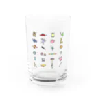 すずねさんへのちょっとヘンテコ Water Glass :front