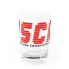 菊タローオフィシャルグッズ販売所のインターネット老人会 Water Glass :front