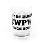 菊タローオフィシャルグッズ販売所のズンドコ女子プロレス Water Glass :front