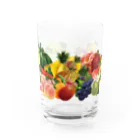 カワウソとフルーツの【forseasons】フルーツ盛り合わせ Water Glass :front