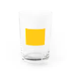 テンテンウツヤツとカゾクのイエローくん Water Glass :front