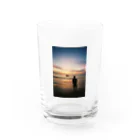 Tomoharu Abeのサンセットグラス Water Glass :front