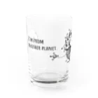 FROM ANOTHER PLANETのほかの星から来たマグ Water Glass :front