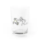 KariyushiYoronのyunaちゃんと犬 Water Glass :front