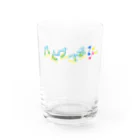 装置メガネショップの装置メガネ☆パピプペポ（音譜）　Ｔシャツ Water Glass :front