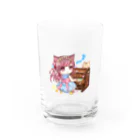 hiroナベの癒し( Jazz＆Blues 自作)BGM アバター・グッズ販売の奏音(かのん)ちゃん・グラス Water Glass :front