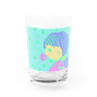 りんご飴。のガムフーセン Water Glass :front