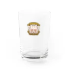 タヘちゃん屋のHAPPYネコチャン Water Glass :front