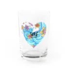 cher_seacocoのsurf waves ❤️グラス Water Glass :front