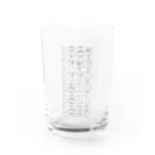 CastleWのrekishi Water Glass :front