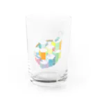 くりみそのおみせのC6H6steps Water Glass :front