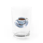 ゆめむすびのコーヒーさん Water Glass :front