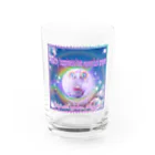 みっぴーの元祖　虹色キャラクター🌈Wonderful Water Glass :front