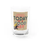 Licca's LickのToday is a good day カカオ&シトラス Water Glass :front