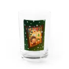 Yumiko online shopのサンタさんくるかな Water Glass :front