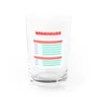 あぼか堂のWAREHOUSE Water Glass :front