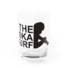 THE OKA SURFのSURF_THE OKASURF LOGO グラス前面