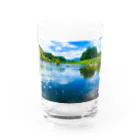 アルチンボルディ社の荒川(in栃木) Water Glass :front