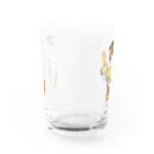 mofusandの下手くそかっ Water Glass :front