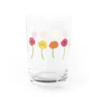 Asahi art styleの彩りガーベラ Water Glass :front