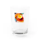 マジレスマシーンの昭和 みかんゼリー Water Glass :front