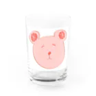 parareruのおれんじクマー Water Glass :front