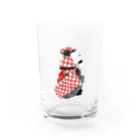 naho@Katze🐾猫のあみぐるみ屋さんのハイカラな猫ちゃん Water Glass :front