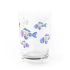 けけけの魚のホッネ Water Glass :front