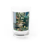 りんりんどこーのneighbor Water Glass :front