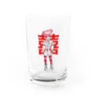 尻魔神のチャイナ娘 Water Glass :front