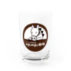 oguogu牧場SUZURI店のoguogu牧場ロゴ Water Glass :front