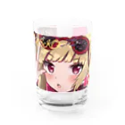 ルク・ネコのルクルクと一緒グッズ Water Glass :front