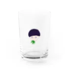 kinoco tea (SUZURI Ver.)の葉っぱ Water Glass :front