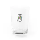 松井南蛮の馬喰横山カラー卵 Water Glass :front