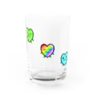 白浜優子の小部屋のハツくんグラス Water Glass :front