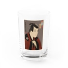 Rigelの【東洲斎写楽】三世市川八百蔵の田辺文蔵 Water Glass :front