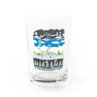 wokasinaiwoのスコホ雪山 Water Glass :front