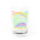 ハッピースマイルのカラフルキャンディードリーム Water Glass :front