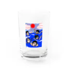 ぬい太くんの友達たちの海水浴 Water Glass :front