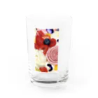 こぱの花とフルーツ Water Glass :front