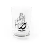 Cutie x Cutie Vancouverのバンクーバーの猫たち Water Glass :front