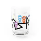 デザインスタジオドアーズのお店のドアーズレンジャー・オン・ザ・ロゴ Water Glass :front