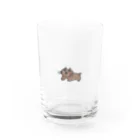 イロハニ堂のウォンバットさん Water Glass :front