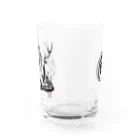 ミッカゴグッズ公式の《神鹿》デザイン/グラス数量限定販売中！ Water Glass :front