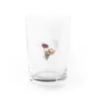 Coconutの思い出の薔薇 Water Glass :front