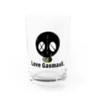 megahoyのLove Gasmask. Water Glass :front