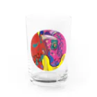 3eyesのZODIAC ox（丑）　円 Water Glass :front