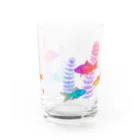 森下善行の金魚（無地） Water Glass :front