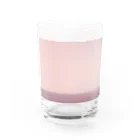 TOBA TOBA COLAのSUNSET PINK Water Glass :front